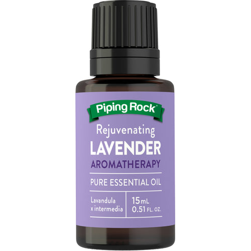 Lavender Pure Essential Oil, 1/2 fl oz (15 mL) Dropper Bottle