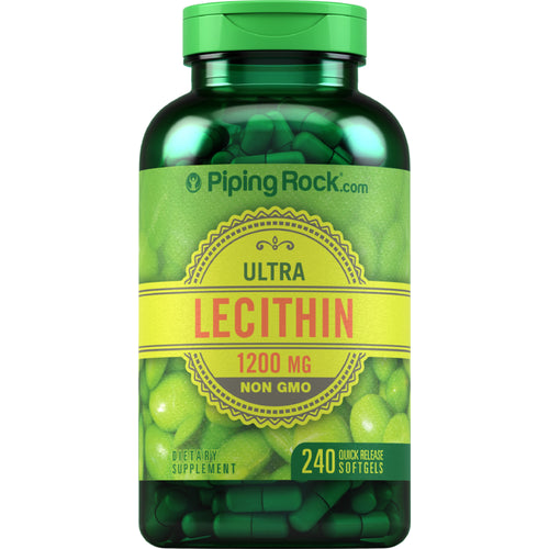 Lecithin - NON GMO, 1200 mg, 240 Quick Release Softgels