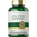 Carlyle Leg Vein Support 180 Quick Release Capsules for vein health, circulatory support, and leg comfort.