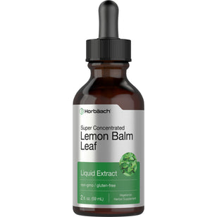 Lemon Balm Liquid Extract, 2 fl oz (59 mL) Dropper Bottle