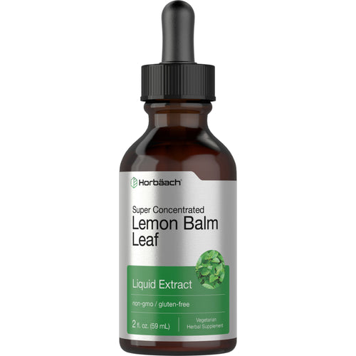 Lemon Balm Liquid Extract, 2 fl oz (59 mL) Dropper Bottle