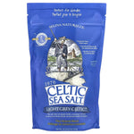 Celtic Light Grey Coarse Salt in a 1lb (454g) stand-up pouch.