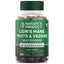 Nature's Product Lion's Mane Fruits & Veggies Daily Gummies, Juicy Grape flavor, 45 pectin gummies in a clear jar.