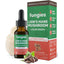 Lion's Mane Mushroom Liquid Drops, coffee flavor, 1 fl oz (30mL), supports memory, focus, and a healthy mood.