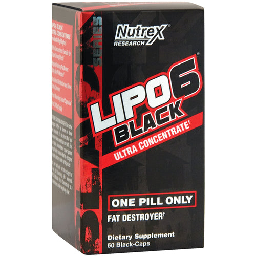 Lipo 6 Black Ultra Concentrate, 60 Capsules