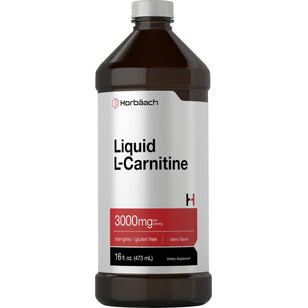 Liquid L-Carnitine (Berry), 3000 mg (per serving), 16 fl oz (473 mL) Bottle