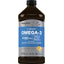 Liquid Omega-3 (Natural Lemon), 4580 mg (per serving), 16 fl oz (473 mL) Bottle