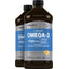Liquid Omega-3 (Natural Lemon), 4580 mg (per serving), 16 fl oz (473 mL) Bottle, 2  Bottles