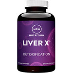MRM Liver X Detoxification supplement with 60 vegan capsules for liver support.