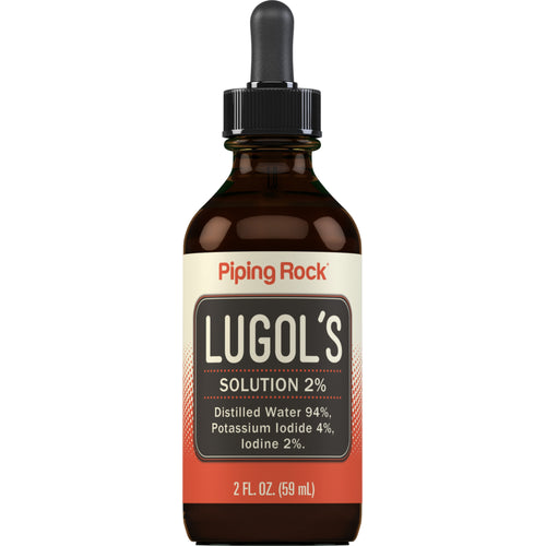 Lugol's Iodine (2%) Solution, 2 fl oz (59 mL) Dropper Bottle