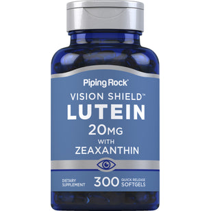 Lutein + Zeaxanthin, 20 mg, 300 Quick Release Softgels