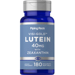 VISI-GOLD Lutein 40MG with Zeaxanthin, a dietary supplement, contains 180 quick release softgels.