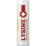 Lysine Moisturizing Lip Balm in a .15 oz. (4.25 g) tube, perfect for daily lip care and hydration.