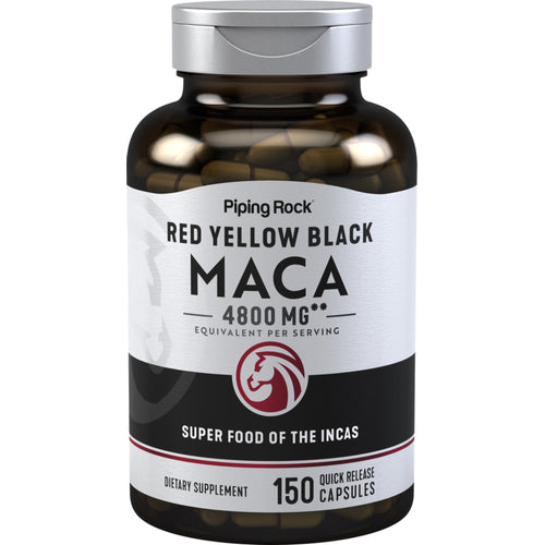 Maca, 4800 mg (per serving), 150 Quick Release Capsules