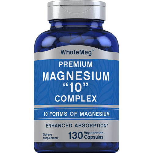 Magnesium "10" Complex, 130 Vegetarian Capsules