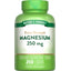 A bottle of Extra Strength Magnesium with 250 mg strength, containing 250 coated caplets for health support.