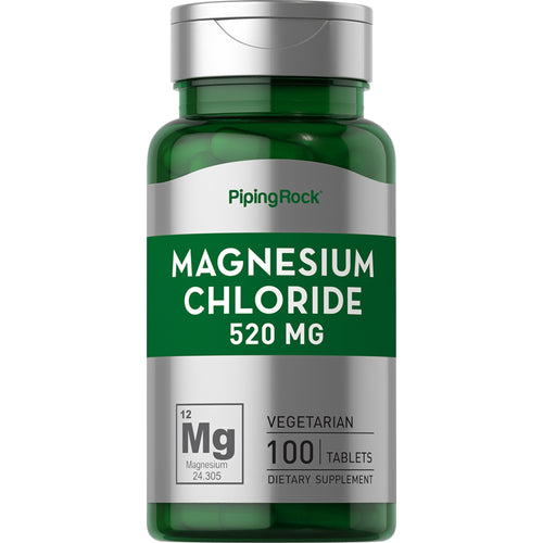 Magnesium Chloride, 520 mg, 100 Tablets