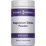 Nature's Product Magnesium Citrate Powder, 8 oz (227 g), dietary supplement.