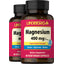 Magnesium (Triple-Action), 400 mg, 90 Vegetarian Capsules, 2  Bottles