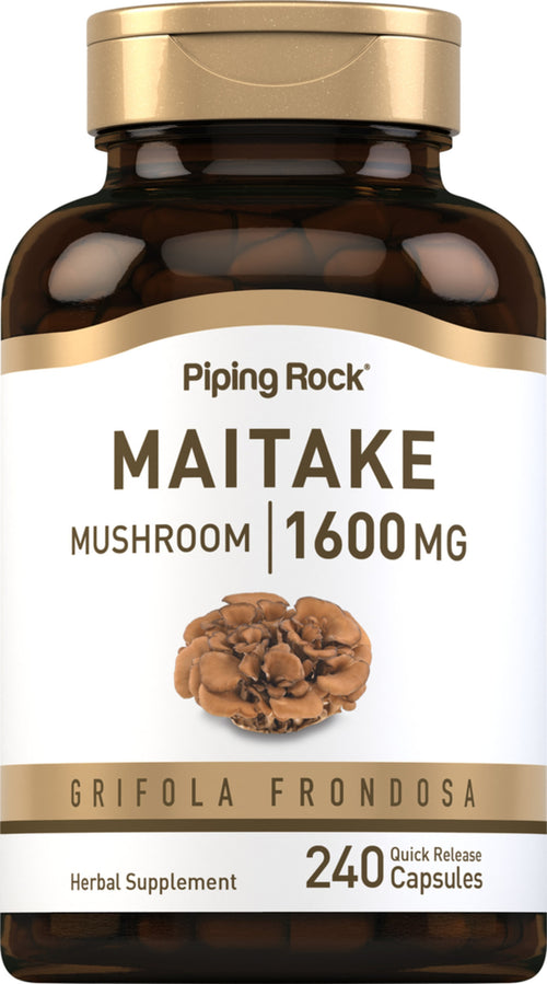 Maitake Mushroom Extract, 1,600 mg (per serving), 240 Quick Release Capsules