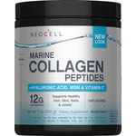 NEOCELL Marine Collagen Peptides with Hyaluronic Acid, MSM, and Vitamin C, Unflavored, 7 oz (200 g) powder.