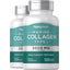 Marine Collagen Type 1, 2000 mg (per serving), 120 Coated Caplets, 2  Bottles