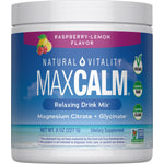 MAXCALM Powder Raspberry-Lemon, 8 oz (227 g) Powder