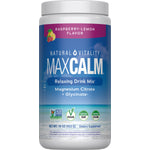 MAXCALM Powder Raspberry-Lemon, 16 oz (453 g)