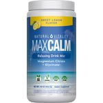 MAXCALM Powder Sweet Lemon, 16 oz (453 g) Powder
