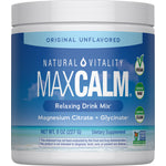 MAXCALM Powder Unflavored, 8 oz (226 g) Powder