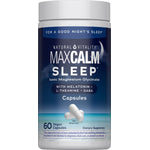 MAXCALM Sleep with Melatonin, 60 Vegan Capsules
