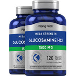 Mega Glucosamine HCI, 1500 mg, 120 Coated Caplets, 2  Bottles