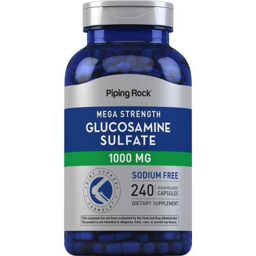 Mega Glucosamine Sulfate, 1000 mg, 240 Quick Release Capsules