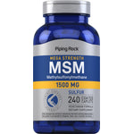 Mega MSM + Sulfur, 1500 mg, 240 Coated Caplets