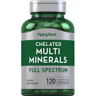 Mega Multi Chelated Minerals, 120 Quick Release Capsules