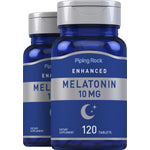 Melatonin, 10 mg, 120 Tablets, 2  Bottles