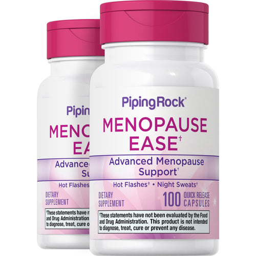 Menopause Ease, 100 Quick Release Capsules, 2  Bottles