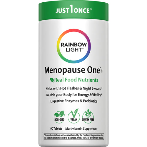 Menopause One + Real Food Nutrients, 90 Vegan Caplets