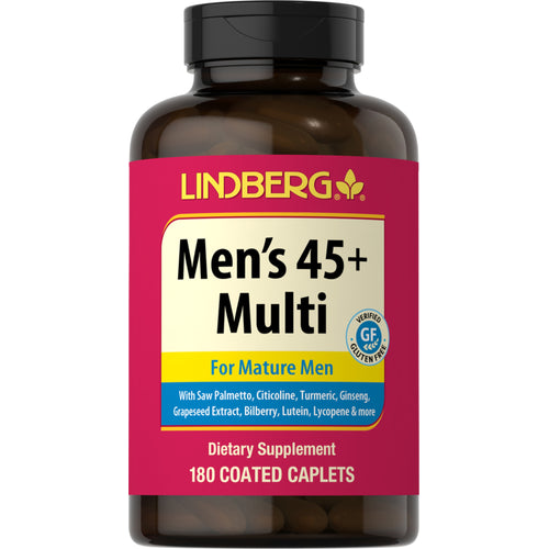 Men's 45+ Multi, 180 Coated Caplets