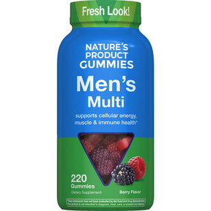 Men's Multi Gummies (Berry), 220 Gummies