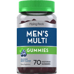 Men's Multi Gummies in berry flavor, 70 vegetarian gummies, a dietary supplement for men's health.