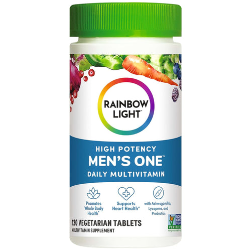 Men's One + Real Food Nutrients, 120 Vegetarian Caplets