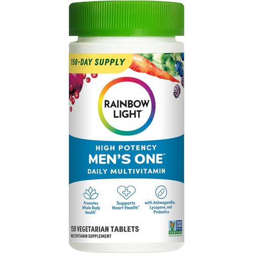 Men's One + Real Food Nutrients, 150 Vegetarian Caplets