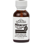 Miracle of Aloe Miracure Anti-Fungal Liquid with Aloe in a 1 fl oz (30 mL) bottle.