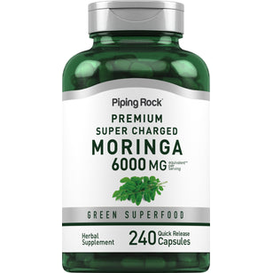 Moringa Oleifera, 6000 mg (per serving), 240 Quick Release Capsules