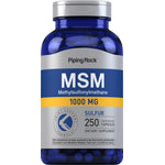 MSM Methylsulfonylmethane 1000 MG Sulfur, 250 Quick Release Capsules, Dietary Supplement for Joint Support.