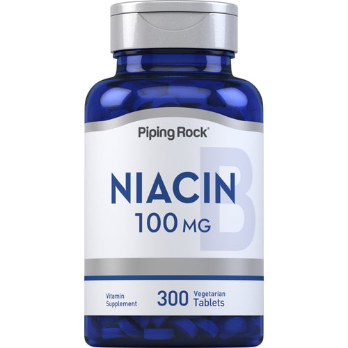 Niacin, 100 mg, 300 Vegetarian Tablets