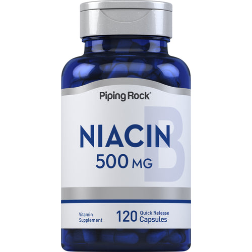 Niacin, 500 mg, 120 Quick Release Capsules