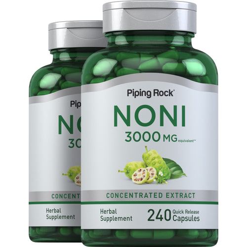 Noni, 3000 mg, 240 Quick Release Capsules, 2  Bottles