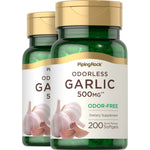 Odorless Garlic, 500 mg, 200 Quick Release Softgels, 2  Bottles